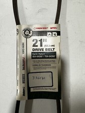 754 04260 Genuine MTD Drive Belt fits 21 walk-behind mowers and many 2 stage ST