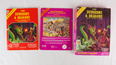 TSR Dungeons & Dragons Basic Set 1, 1st Print, 1981 #1011 TSR Dungeons & Dragons Basic Set 1, 1st Print, 1981 #1011