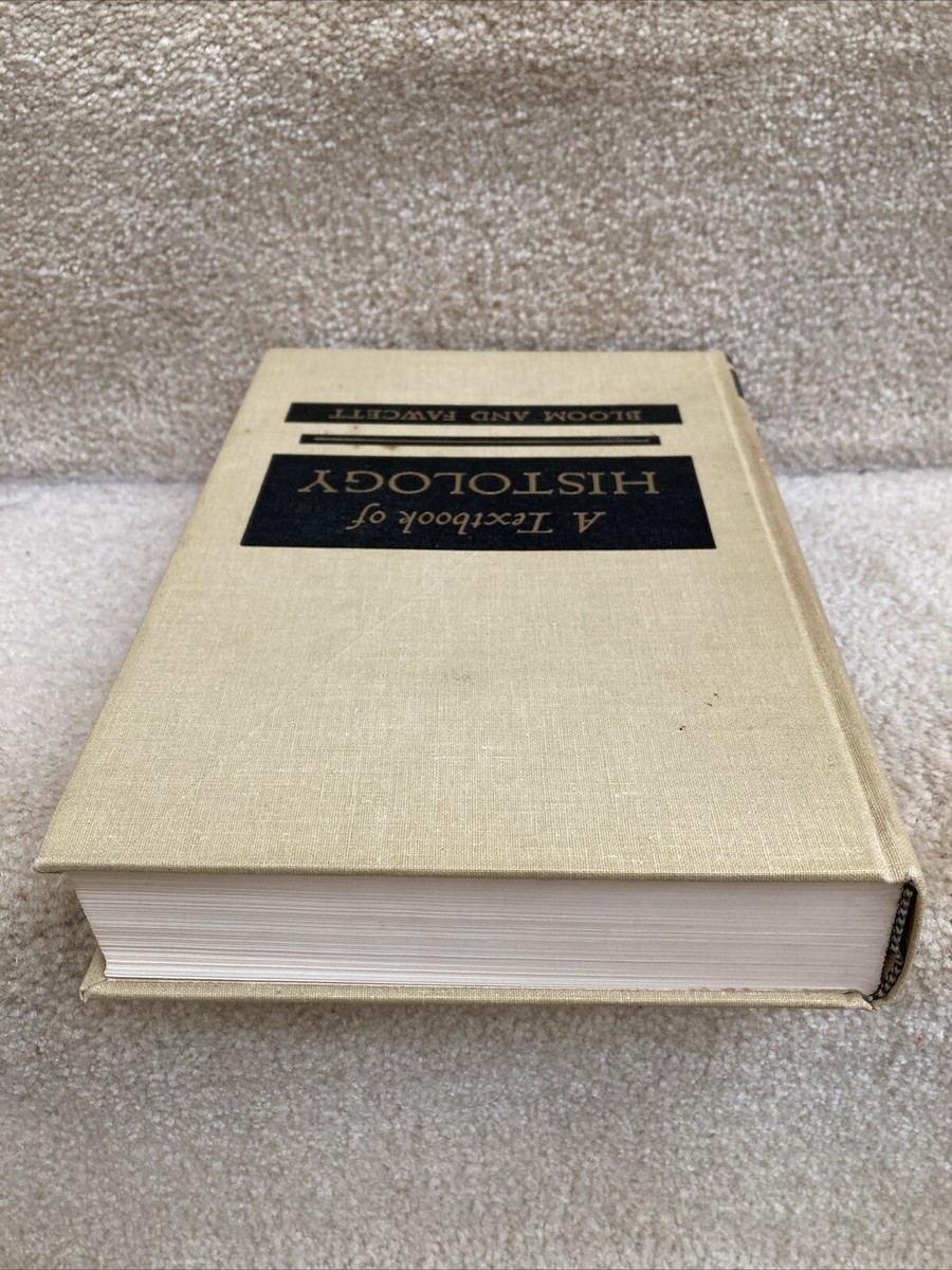 A Textbook of Histology Hardcover Book by Bloom and Fawcett