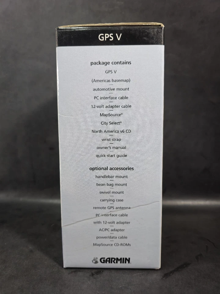 Garmin GPS V Americas DLX Personal Navigator Hiking Hunting Biking Camping 2002 - Image 3 of 4