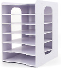File Organizer for Desk - Desk Organizer for Document, Multifunctional 7 Tier Ve