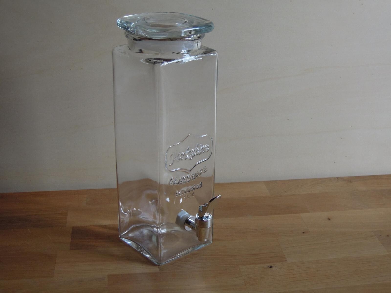 Original Yorkshire Glassware 2,5 Liter Wasserspender, Getränkespender