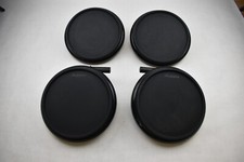 Lot of 4 Alesis DM6 8" Electronic Drum Pad Dual Zone Snare Single Zone Toms