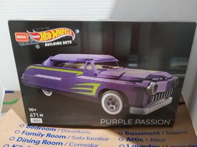Mega Construx Hot Wheels Purple Passion Brand New