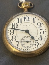 16s Elgin Pocket Watch 19J GF OF Pocket Watch c1919