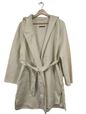 MAX MARA - CUCITO A MANO Übergangsmantel Damen Mantel Gr. DE 42 wollweiß