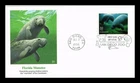 DR JIM STAMPS US COVER FLORIDA MANATEE ENDANGERED SPECIES FDC FLEETWOOD