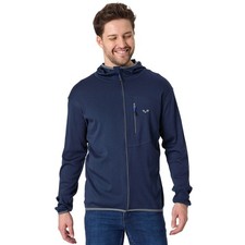 Merino Hoodie - 100% Merinowolle - Kapuzenjac...