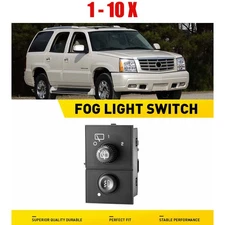 For Cadillac Escalade EXT 2003-2006 ON/OFF Switch For Fog Light Control 1-10X