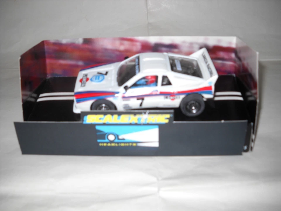 SCALEXTRIC LANCIA RACNG CON SCATOLA SCALA 1/32 ELECTRIC MODEL RACING CARS - Immagine 3 di 4