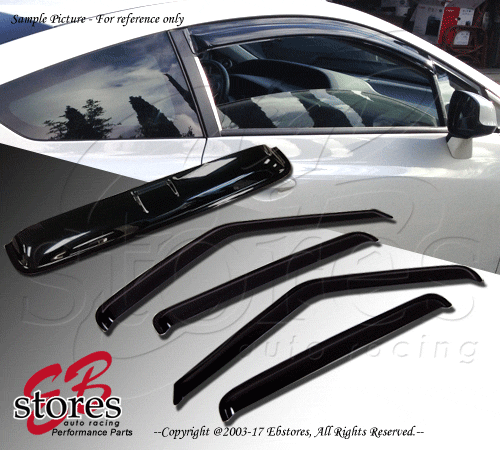Outside Mount Rain Guard Visor Sun roof Type2 5pc GMC K15 C25 K25 Suburban 73-78 - Picture 2 of 5