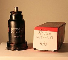 Vintage Tested Strong Ken-Rad 12C8 VT-153 Metal Vacuum Tube