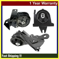 Engine Motor & Auto Transmission Mount For Chrysler Dodge Plymouth 2.4L Set 3PCS