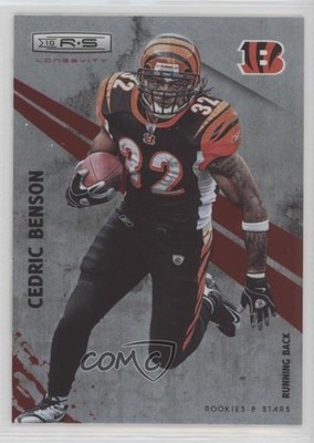2010 Panini Rookies & Stars Longevity Ruby 11/100 Cedric Benson #30 0c1o