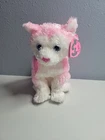 Ty Beanie Baby - Bonita The Retired Rare 6" Pink Dog (Vintage 2006) New-Mint