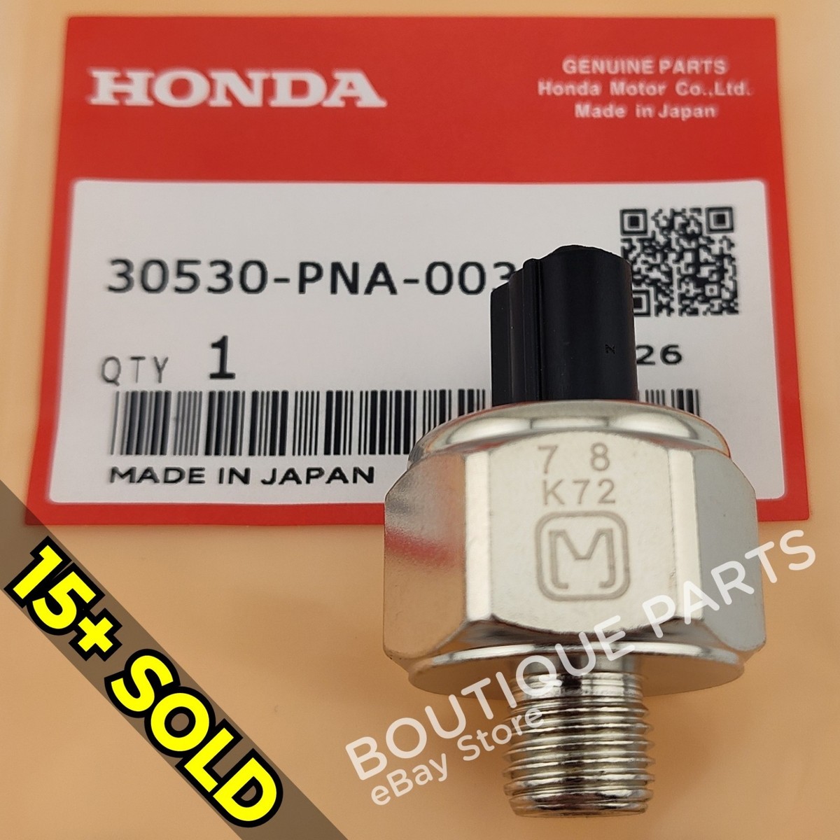 OEM Original for Honda Knock Sensor 30530-PNA-003 Accord Civic CRV