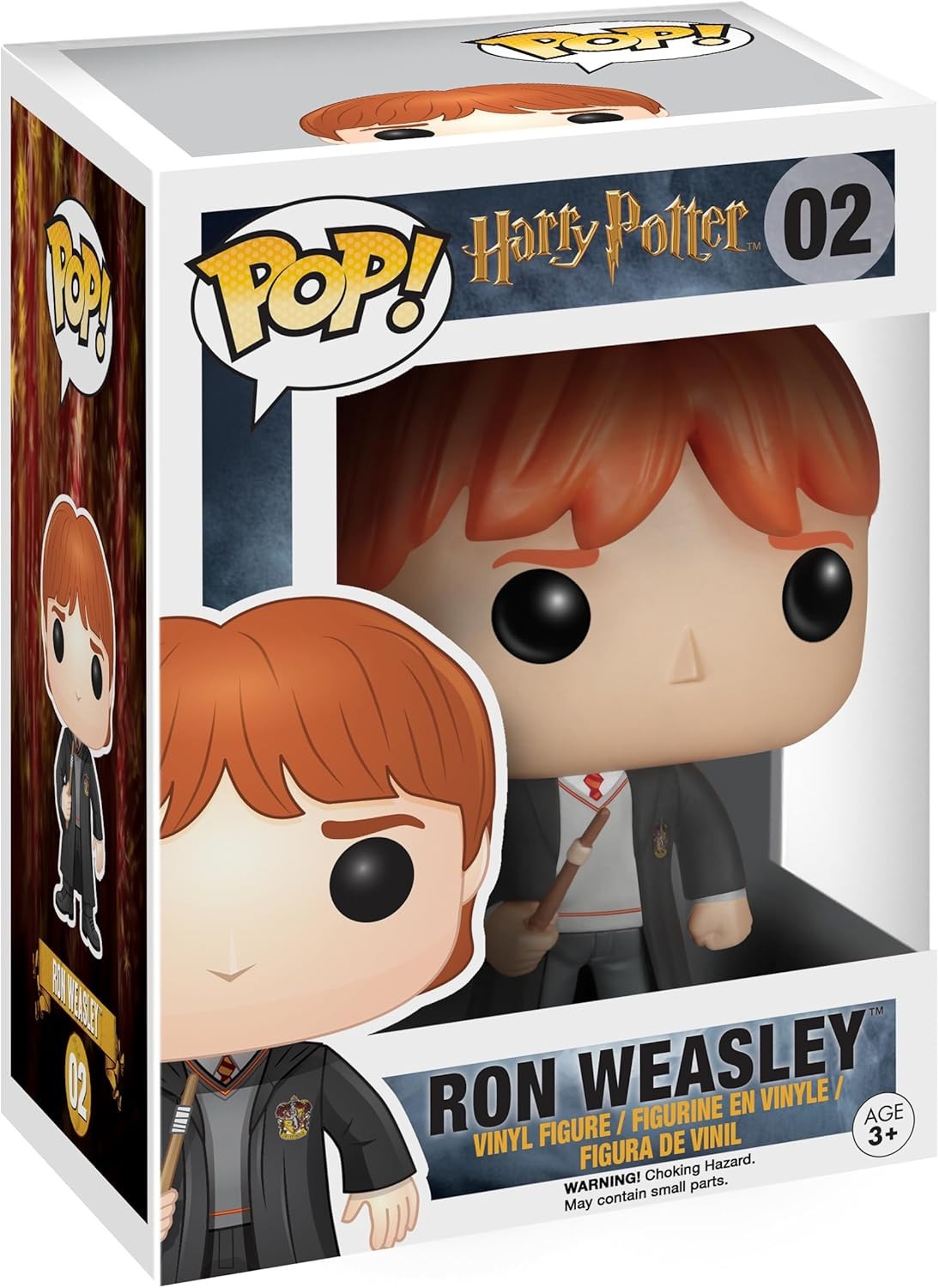 Funko Pop! Harry Potter: Movies Vinyl Figure Ron Weasley 10 cm - Immagine 3