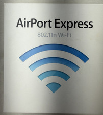 Apple AirPort Express A1264 802.11n Wi-Fi Used working 220 and 120 Volt plugs