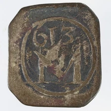 1613 German States - Bavaria Maximilian I AR Silver Pfennig