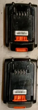 2 Pack New Black and Decker Lithium Battery 20Volt Li-Ion LBXR2020