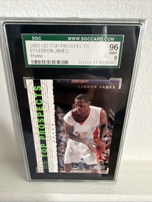 2003-04 Upper Deck UD Top Prospects - Pre Rookie Promo LeBron 