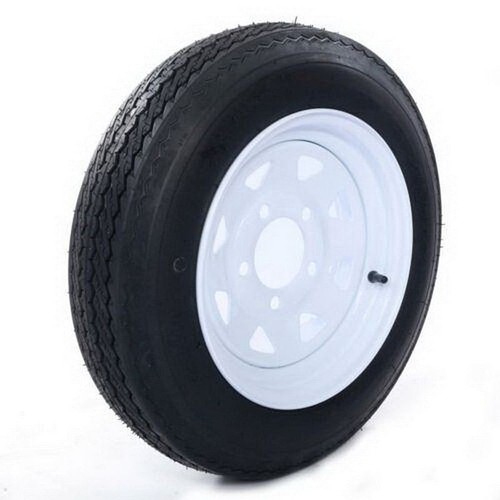 2 x Tires with 2 White Rim Weight: 36.38 lbs Rim Width: 4" millionparts - Picture 5 of 8