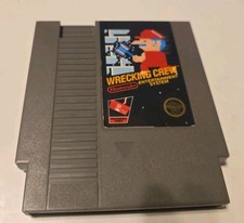 Nintendo Entertainment System NES Wrecking Crew 5 Screw Tested Works
