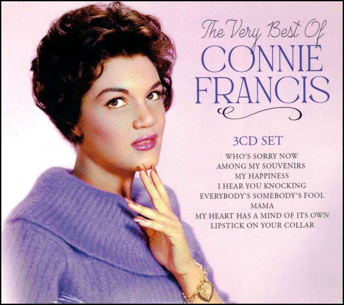 CONNIE FRANCIS * 75 Greatest Hits * NEW 3-CD SET * All Original