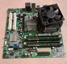 Dell Inspiron Foxconn G33M02 Motherboard w/ CPU, Heatsink, Fan, 4 GB Memory