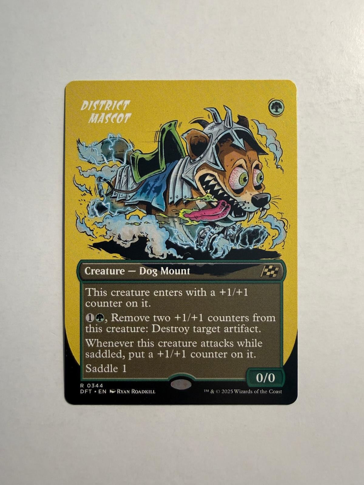 District Mascot (Borderless) 344 MTG Aetherdrift