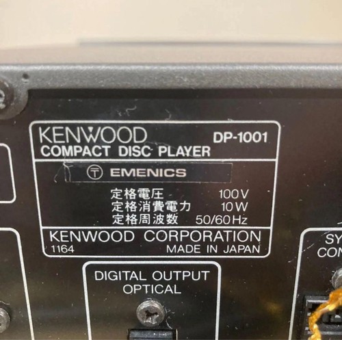 Kenwood DP-1001 CD Player K's Series Audio Operation Confirmed - Picture 23 of 24