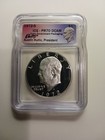 1972-S Eisenhower Proof Dollar ICG PR70 DCAM Austin Hutto Signed #2