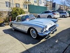 1960 Blue Chevrolet Corvette   | C1 Corvette Photo 1