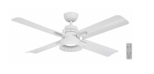 Home Decorators Thelbridge 52 Matte White Cei...