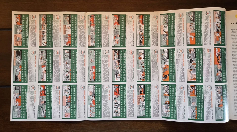 August 16, 1954 Sports Illustrated First Issue 1st Baseball Card Insert NR MINT - Image 4 of 4