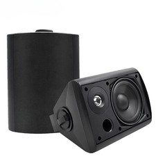 5.25'' 300W Indoor Outdoor Waterproof Dual Speakers Theater Wall Mount System