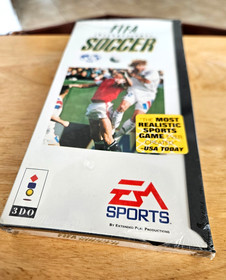 3DO (NEW & Sealed) - FIFA International Soccer - CIB Panasonic EA football Game