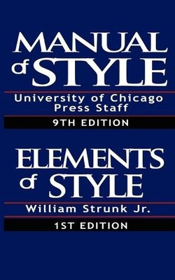 William Strunk  The Chicago Manual of Style & The Elemen (Paperback) (UK IMPORT)