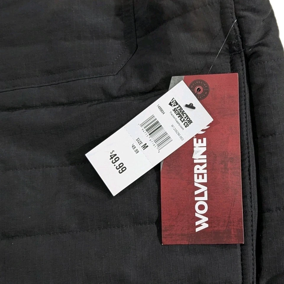 Chaleco Repelente al Agua Wolverine Cannonsburg Forrado Ligero Ripstop - Para Hombre Med Foto 4 de 4