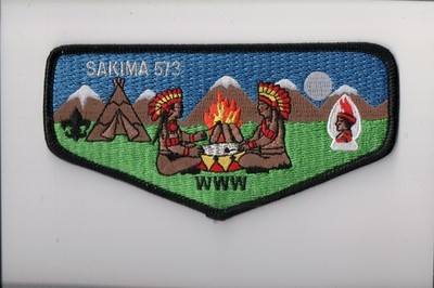 Lodge 573 Sakima OA flap (BG)