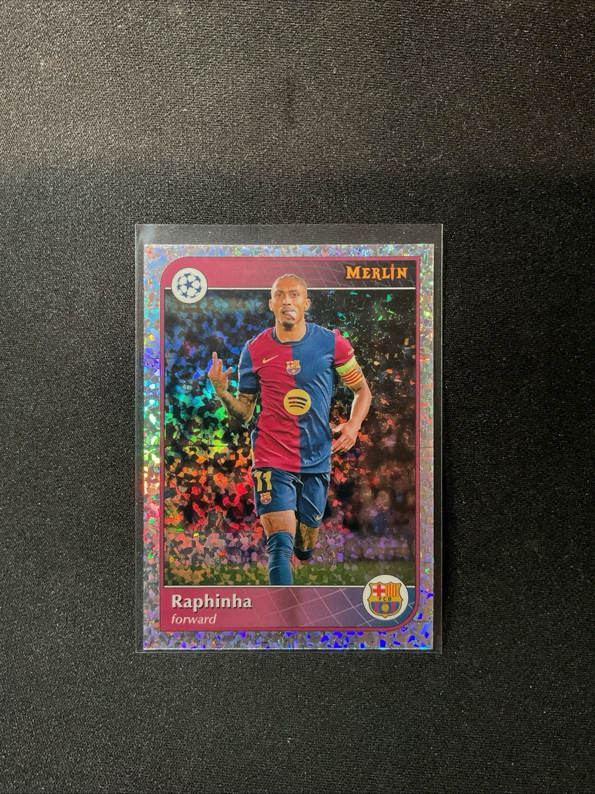 Topps Merlin 2024-25 UEFA Club Competitions Raphinha #192 FC Barcelona