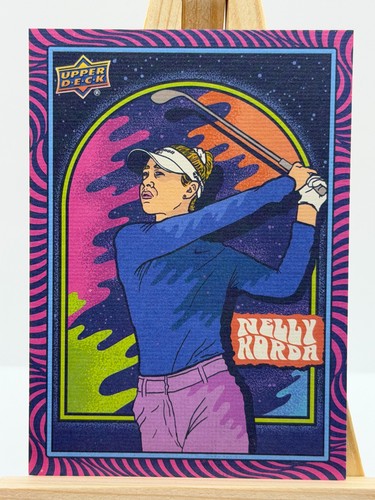 Nelly Korda #B-NK 2026 Upper Deck Brushstrokes card
