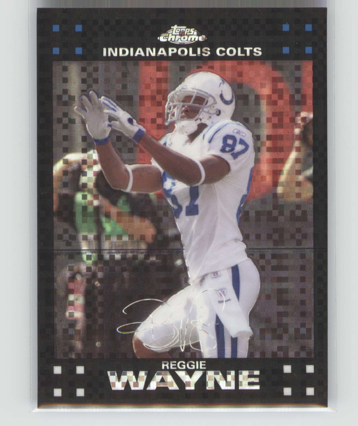 Reggie Wayne 2007 Topps Chrome #TC133 Indianapolis Colts