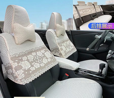 Lace Mesh Breathable Half Car Seat Coversuniversal Fit For All Seasons New Lace Mesh Breathable Half Car Seat Coversuniversal Fit For All Seasons New