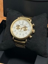 Shinola Runwell 41 mm Mens Watch Gold Tone Case