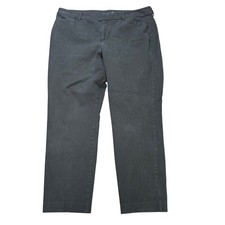 Old Navy Pixie High Rise Ankle Pants Women's Size 14 Black Secret Slim Pockets
