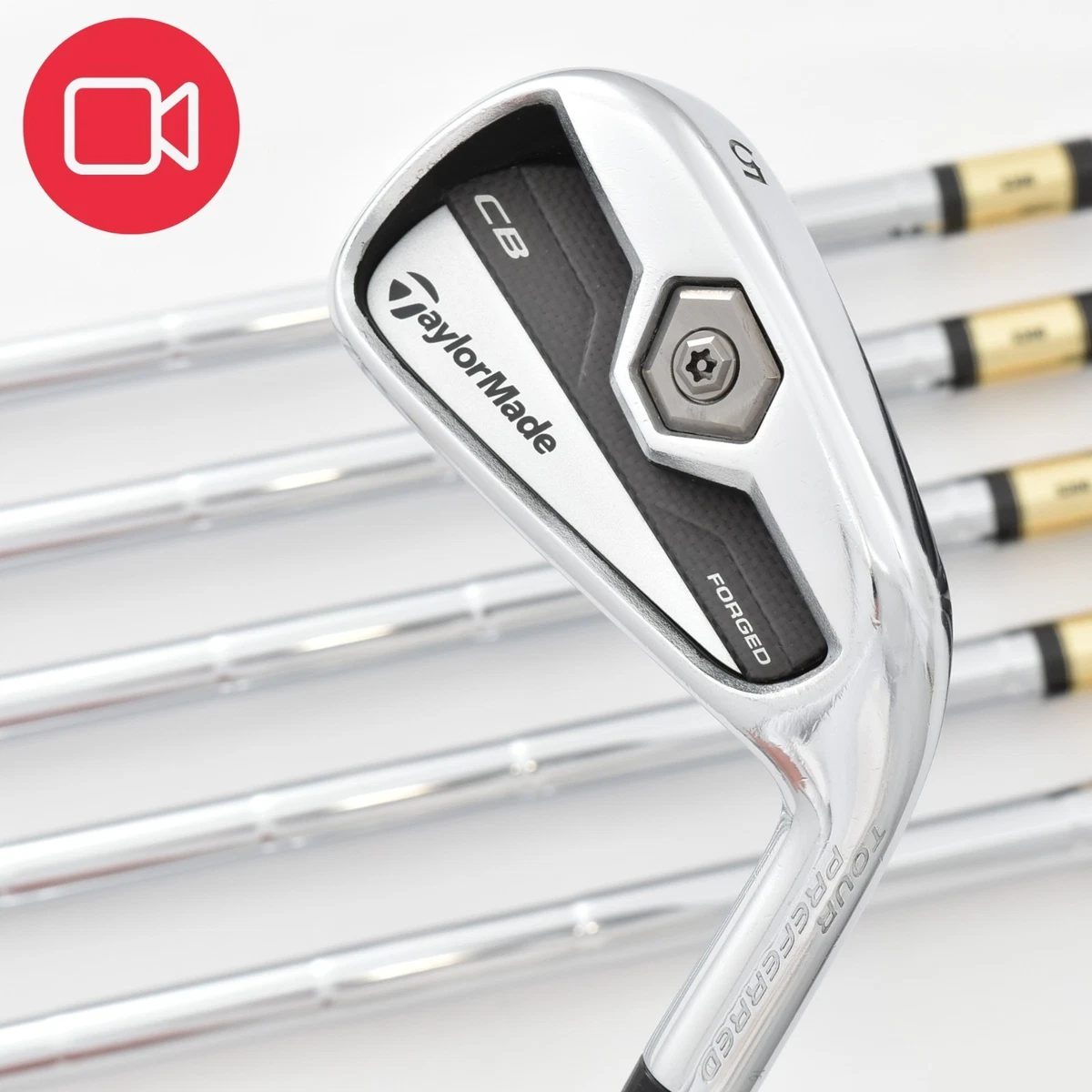 TAYLORMADE Tour Preferred CB RH 7-fer 1* Up 2* FL Demo Fitter