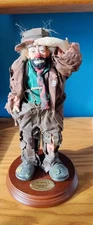 Emmett Kelly Jr Real Rags Collection "Looking Out To See 2"  11" Figurine #1693