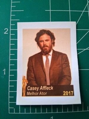 2023 OSCARS MOVIE Sticker Card Brazil BEST ACTOR 2017 CASEY AFFLECK 