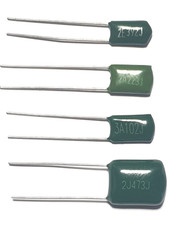 Polyester Film Capacitor - Mylar - Choose from 100-1600V - Free P&P